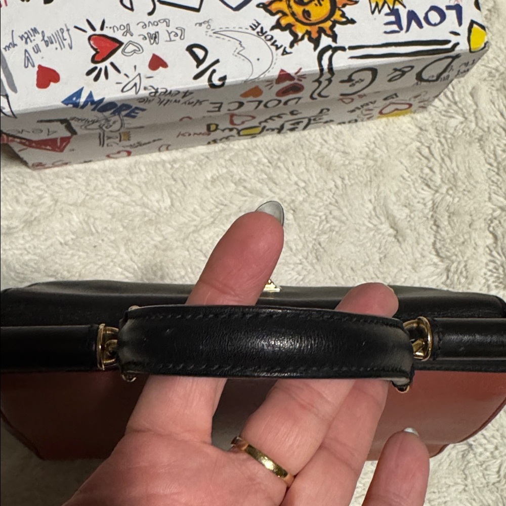 Dolce & Gabbana Sicily Bag – Black & Rose – Box, Dustbag, Strap, Authenticated - Picture 6 of 7
